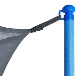 Wewnętrzna siatka ochronna na trampolinę 10 ft 8 słupków 305 cm