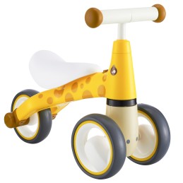 Rowerek biegowy dla dzieci bezpieczna konstrukcja koła EVA "Żyrafa" ECOTOYS