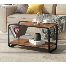 Stolik kawowy loft nowoczesny 2 poziomy ModernHome