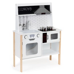 Drewniana kuchnia dla dzieci + dźwięki światełka ECOTOYS