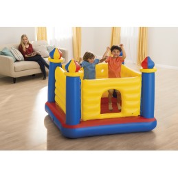 Dmuchana trampolina zamek dla dzieci 174x174x135 cm INTEX 48259