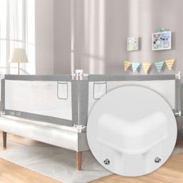 Barierka ochronna na łóżko 180 cm osłona zabezpieczenie dla dzieci ECOTOYS