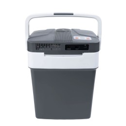 Lodówka turystyczna przenośna samochodowa 29L 220-240V DC12V funkcja grzania wkład gratis grafitowa