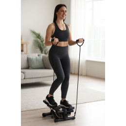 Stepper z ekspanderami do ćwiczeń fitness licznik wyświetlacz ModernHome