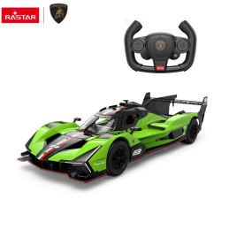 Samochód zdalnie sterowany Lamborghini SC63 LMDH R/C skala 1:14 Rastar 10150