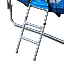 Trampolina ogrodowa z siatką zewnętrzną o średnicy 10 ft 304-312 cm + drabinka
