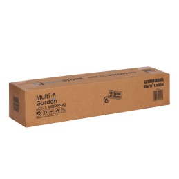 Agrowłóknina czarna agrotkanina UV 90g mata antychwastowa 1,1x50m kołki MulltiGarden