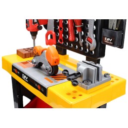 Duży warsztat majsterkowicz "Tool & Brains" 39 elementów