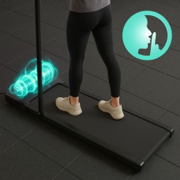Bieżnia domowa z uchwytem elektryczna walking pad treningowy pod biurko 10 km/h MOVEPRO