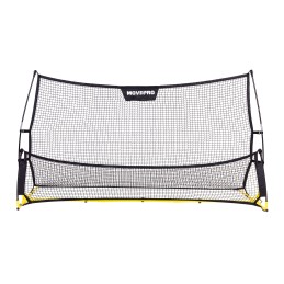 Rebounder trenażer piłkarski dwustronny do treningu strzałów 220x120 cm MOVEPRO