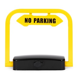 Blokada parkingowa składana zapora 35 cm na klucz zdalnie sterowana system alarmowy