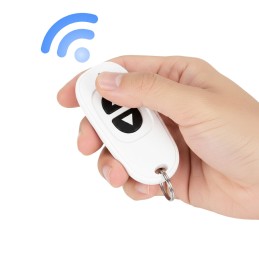 Blokada parkingowa składana zapora 35 cm na klucz zdalnie sterowana system alarmowy