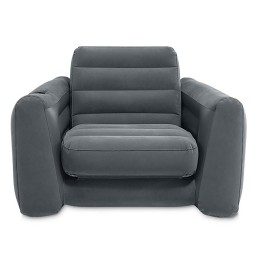 Pompowany fotel materac leżanka łóżko 2w1 INTEX 66551NP