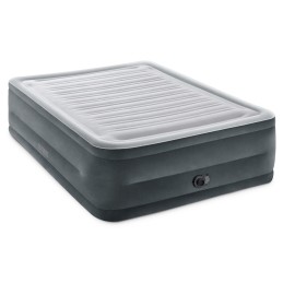 Materac łóżko do spania dwuosobowy z pompką automatyczną 203x152 cm INTEX 64418ND