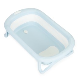 Wanienka dla dzieci wanna turystyczna składana odpływ szara ECOTOYS