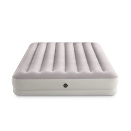 Materac dmuchany dwuosobowy 203x152x30 cm z pompką elektryczną łóżko INTEX 64179