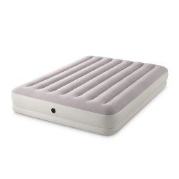 Materac dmuchany dwuosobowy 203x152x30 cm z pompką elektryczną łóżko INTEX 64179
