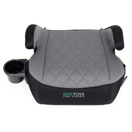 Podkładka ISOFIX samochodowa siedzisko dla dzieci i-SIZE wzrost 125-150 cm uchwyt na napoje ECOTOYS