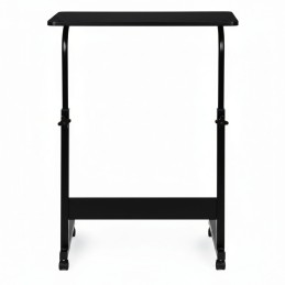 Mobilny stolik pod laptopa biurko dostawiane do fotela czarny ModernHome
