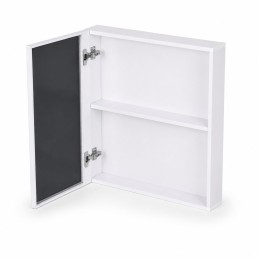 Szafka łazienkowa wisząca z umywalką + lustro zestaw mebli ModernHome