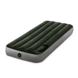 Materac dmuchany 191x76x25 cm jednoosobowy z wbudowaną pompką nożną INTEX 64760