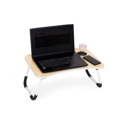 Podstawka pod laptopa składana taca 60x40 cm lampka wiatrak ModernHome