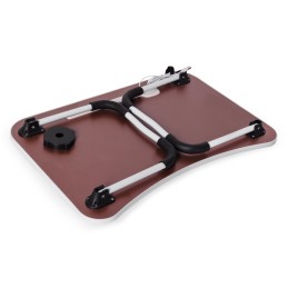 Podstawka pod laptopa składana taca 60x40 cm lampka wiatrak ModernHome