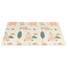 Mata piankowa dla dzieci 200x150 cm edukacyjna dwustronna składana + torba IPLAY