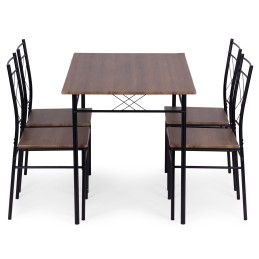 Zestaw mebli do jadalni kuchni stół + 4 krzesła VERONA ModernHome
