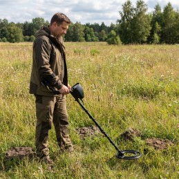 Wykrywacz metali detektor 3 tryby do poszukiwań złota srebra monet LCD
