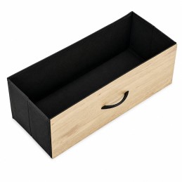 Szafka z 3 szufladami materiałowymi regał 60 cm organizer tekstylny loft ModernHome