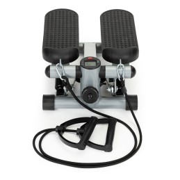Stepper z ekspanderami do ćwiczeń fitness z licznikiem MOVEPRO