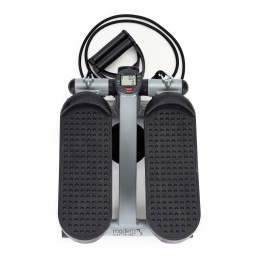 Stepper z ekspanderami do ćwiczeń fitness z licznikiem MOVEPRO