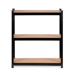 Regał metalowy magazynowy 180x90x40 cm do garażu piwnicy 5 półek 875 kg ModernHome