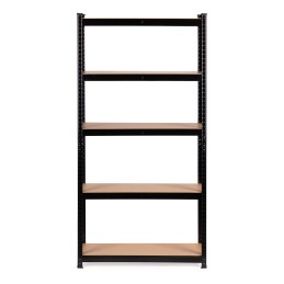 Regał metalowy magazynowy 180x90x40 cm do garażu piwnicy 5 półek 875 kg ModernHome