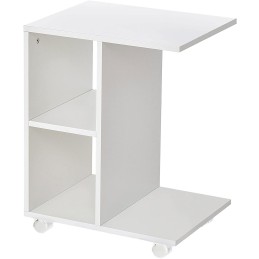 Stolik kawowy szafka nocna na kółkach organizer ModernHome