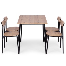 Zestaw mebli do jadalni kuchni stół + 4 krzesła OSLO ModernHome