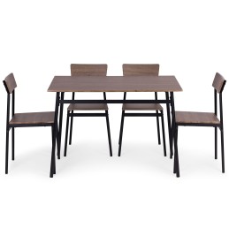 Zestaw mebli do jadalni kuchni stół + 4 krzesła MALMO ModernHome