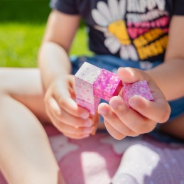 Woopie Klocki Magnetyczne Kostki 48 el Montessori Edukacyjna Układanka 3D