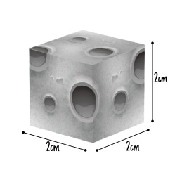 WOOPIE Magnetyczne Kostki Konstrukcyjne Kosmos 74 el.