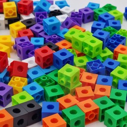 WOOPIE Klocki Konstrukcyjne 3D Sześciany 150 el.