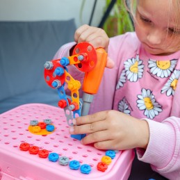 WOOPIE Klocki do Skręcania i Rozkręcania Jednorożec 3D