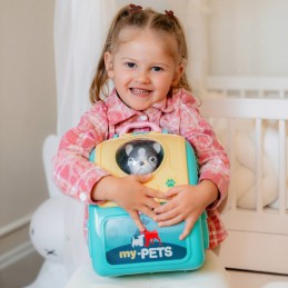 WOOPIE Pies Przenośny Salon Piękności 2w1 w Plecaku Transporter