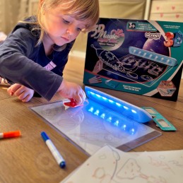 WOOPIE Magiczna Tablica 3D Podświetlenie LED do Rysowania