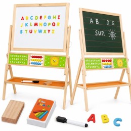 VIGA Duża Tablica Edukacyjna 2w1