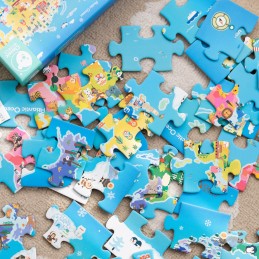 CLASSIC WORLD Puzzle Mapa Świata