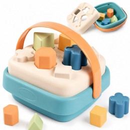 SMOBY Little Green Sorter w Koszyku Bioplastik