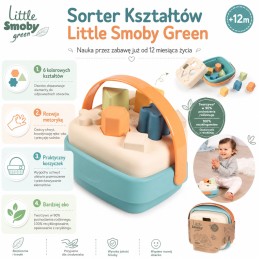 SMOBY Little Green Sorter w Koszyku Bioplastik