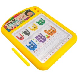 TABLICA MAGNETYCZNA EDUKACYJNA UKŁADANKA SORTER NAUKA ALFABETU 3+  WOOPIE