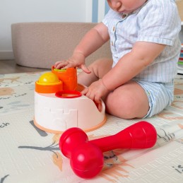 WOOPIE BABY Wbijak Przebijanka Zamek Kule Młotek Zabawka Edukacyjna 12m+